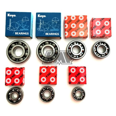 Rolamentos motor YAMAHA DT 125 R / DTR / RE / DTX / TZR / TDR / KOYO / FAG